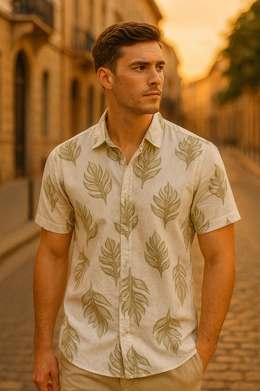 CAMISA MANGA CORTA HOMBRE