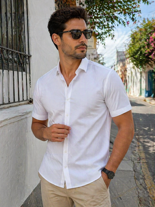 CAMISA MANGA CORTA HOMBRE