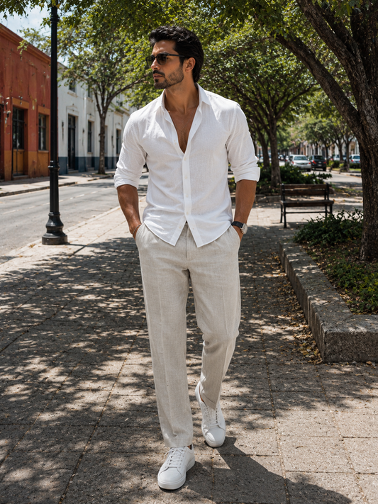 PANTALON LINO BUZIOS