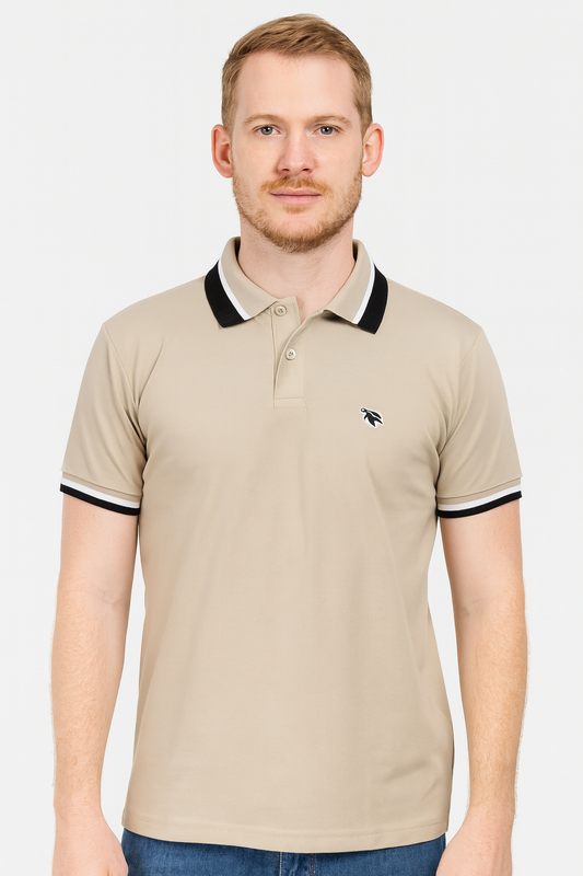 CAMISETA TIPO POLO HOMBRE
