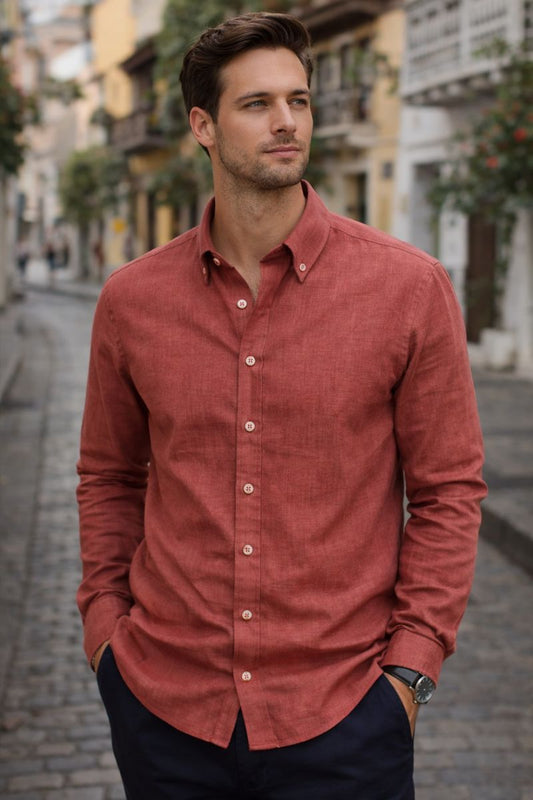 CAMISA MANGA LARGA