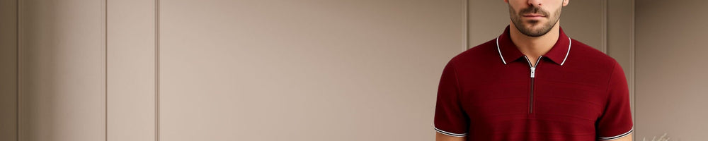 Sueter Tipo Polo Hombre