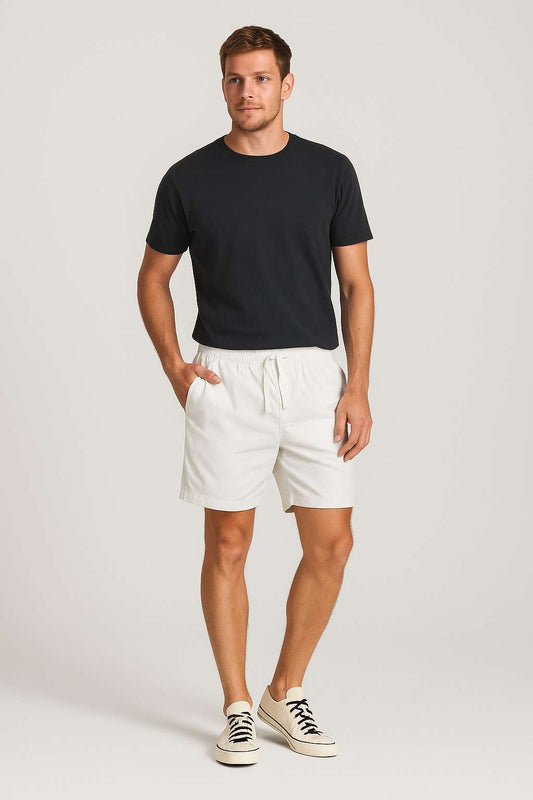 BERMUDA ENCAUCHADA DRILL HOMBRE