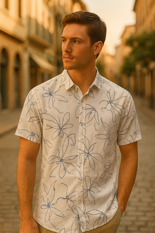 CAMISA MANGA CORTA HOMBRE