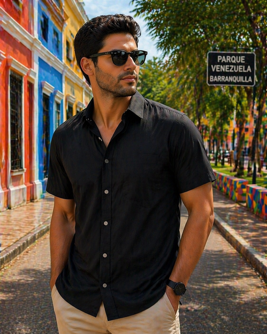 CAMISA MANGA CORTA HOMBRE