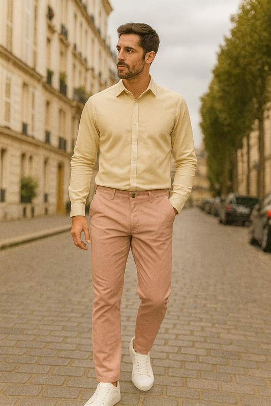 PANTALON DRILL EN ALGODON