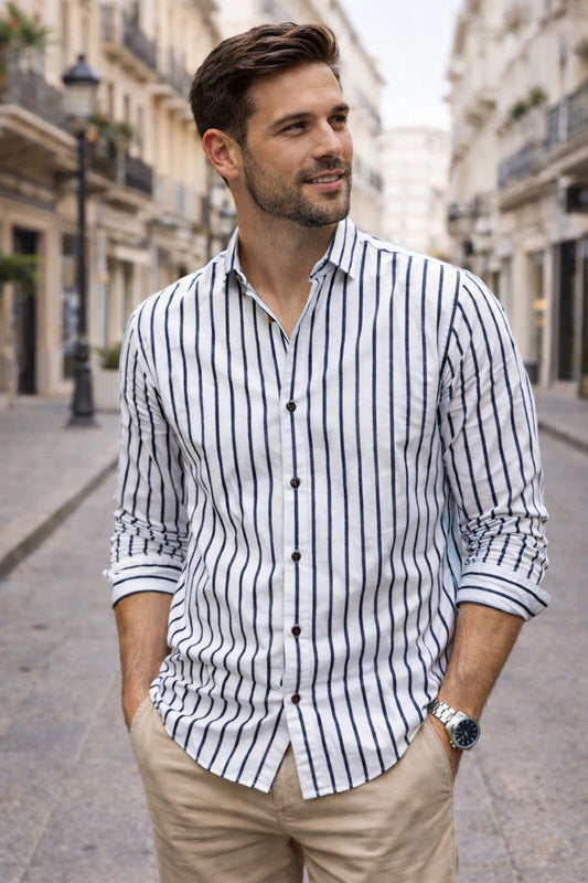 CAMISA MANGA LARGA