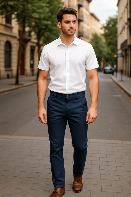 PANTALON DRILL EN ALGODON