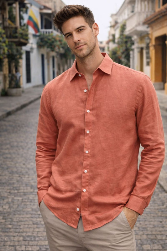 CAMISA MANGA LARGA HOMBRE