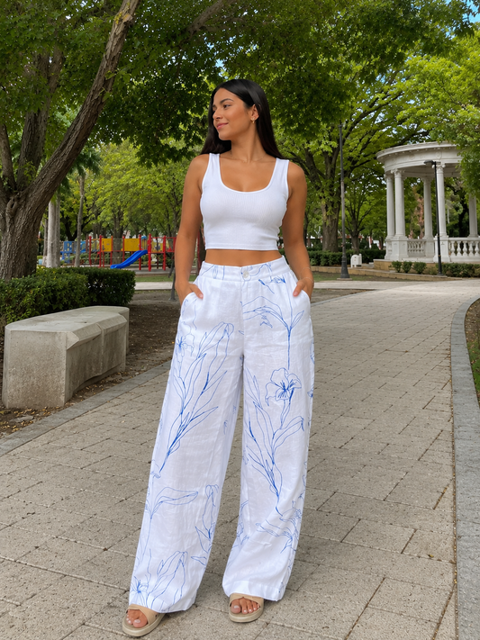 PANTALON LINO BUZIOS